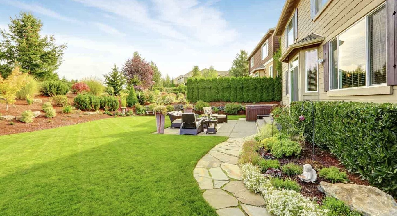Professional lawn care and maintenance services creating a lush green lawn in Portsmouth, VA